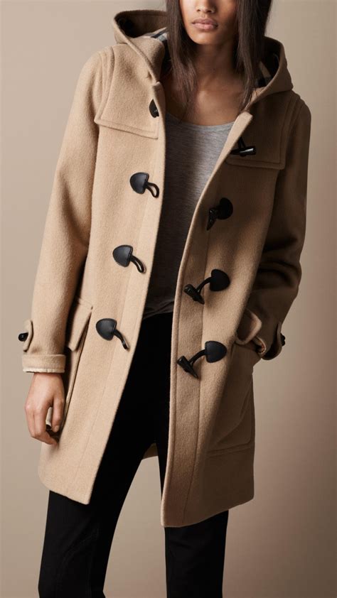 burberry dufflecoat damen ebay|Burberry duffle coat for women.